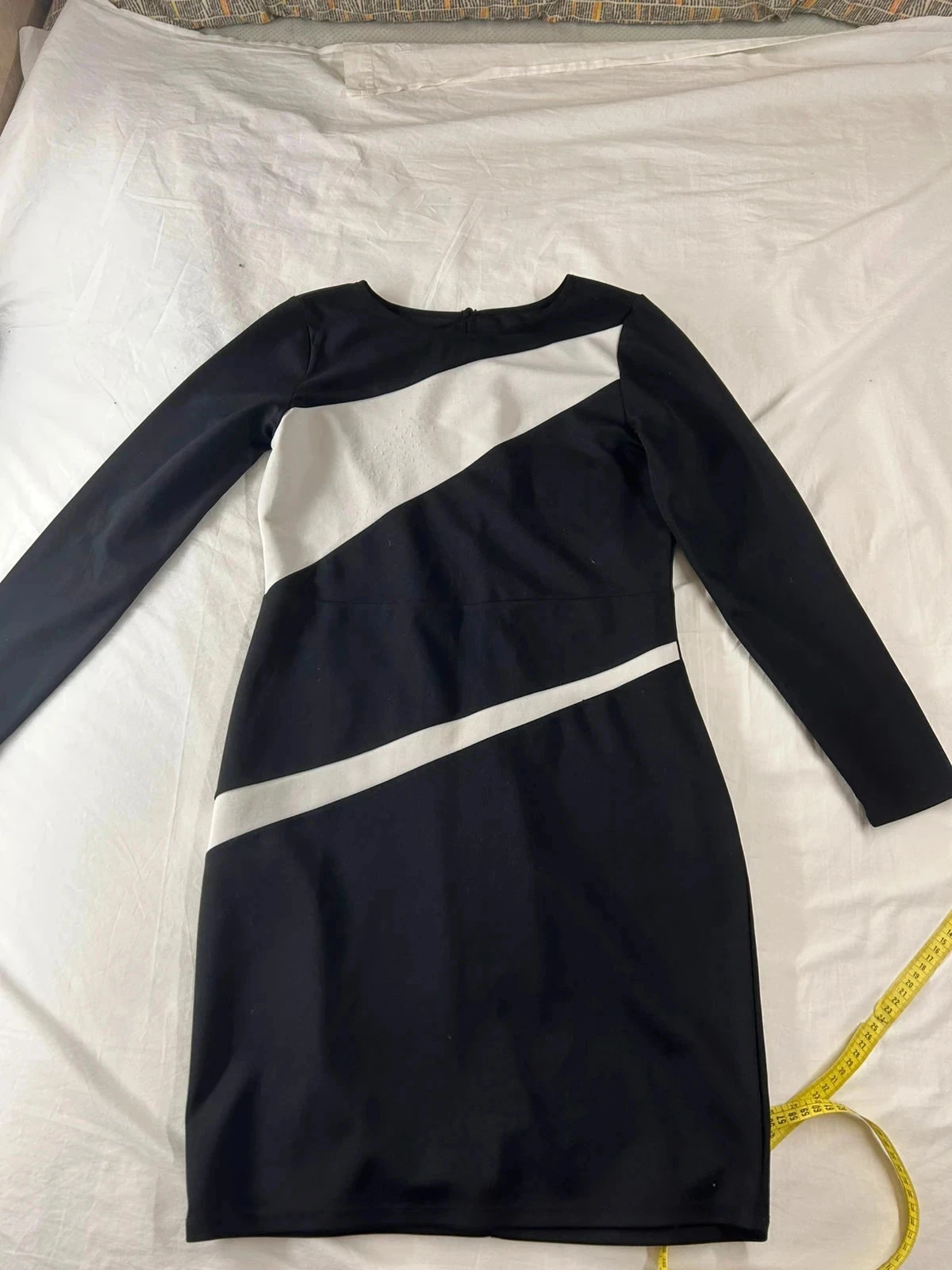 Robe vintage noire et blanche